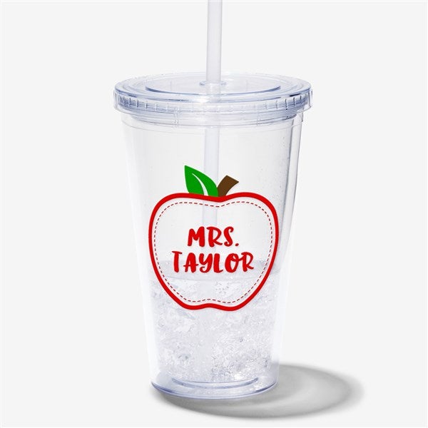 Personalized Tumbler for Teachers - Teacher On The Go - 9919