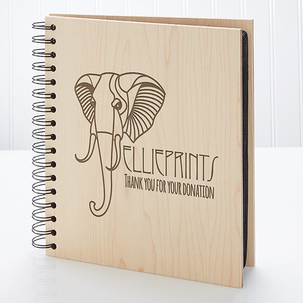 Personalized Logo Engraved Photo Album  - 9937