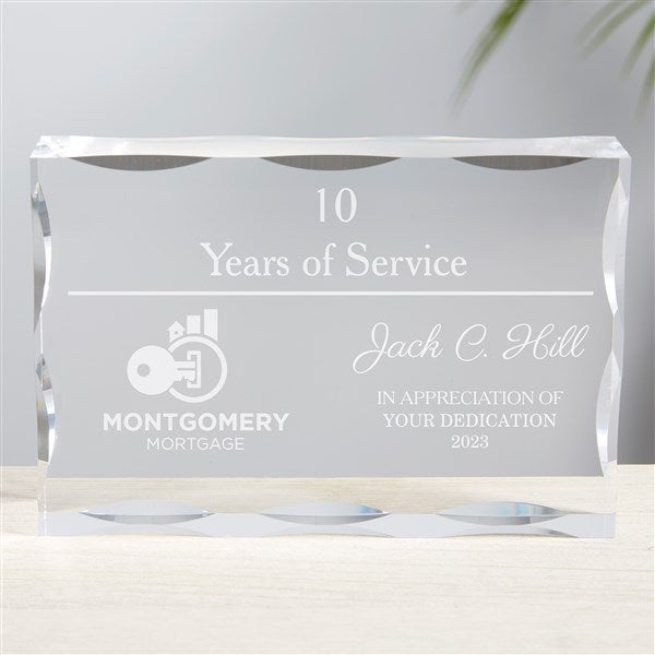 Personalized Logo Acrylic Plaque - 9966