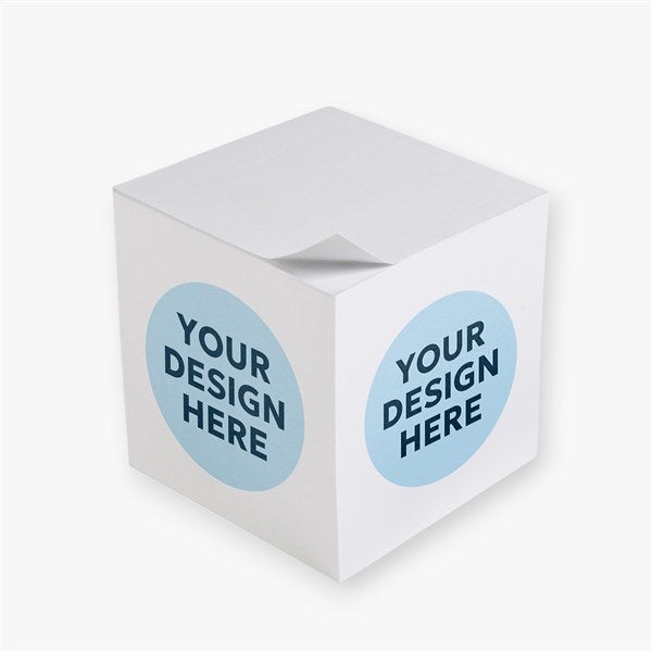 Personalized Corporate Custom Logo Note Cube - 9969