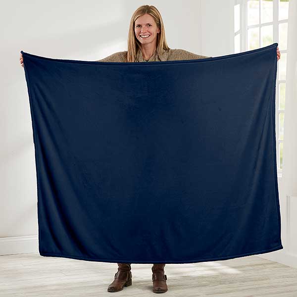 Personalized Embroidered 60x80 Fleece Blanket For Her