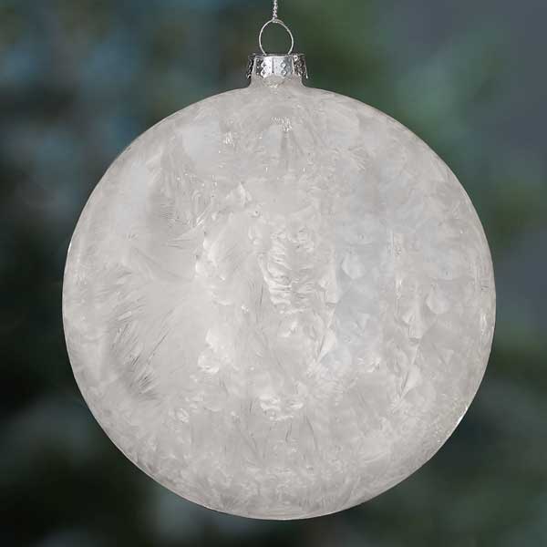 Personalized Lightable Frosted Glass Ornament Some Angels Have Wings