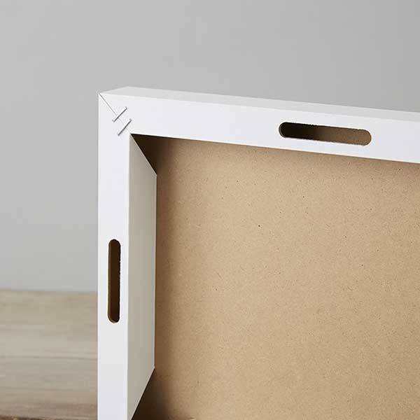 Colored Edge Name Portrait Photo Canvas Tile Board 8x10