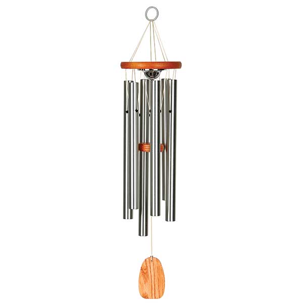 On Angel's Wings Personalized Urn Memorial Wind Chimes