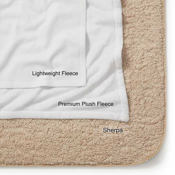 My Favorite Things Personalized 50x60 Lightweight Fleece Blanket