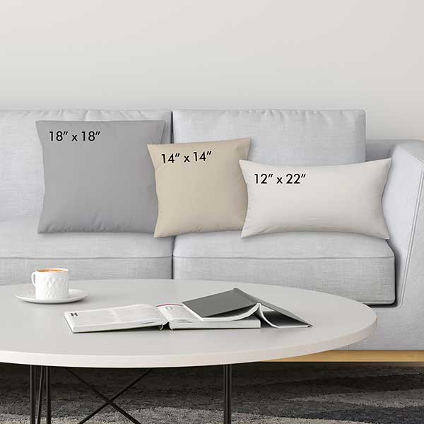 Snowman Family Personalized Throw Pillows Snowman Family Personalized Throw Pillows