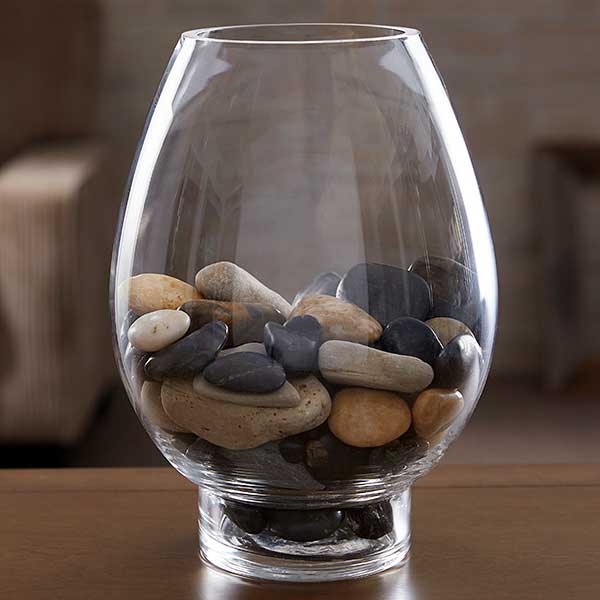 Memorial Engraved Glass Hurricane Candle Holder