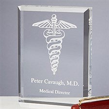 Personalized Medial Specialty Paperweight - 6038