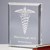 Personalized Medial Specialty Paperweight - 6038