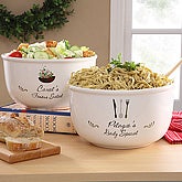 Special Dish Personalized Ceramic Serving Bowl - 6413