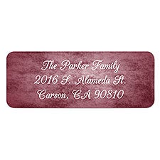 Personalized Watercolor Greetings Return Address Labels - 6536