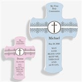 First Holy Communion Personalized Wall Cross - 6553
