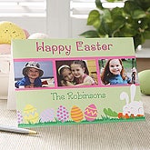 Happy Easter Personalized Photo Easter Cards