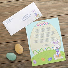 Personalized Letter From The Easter Bunny - 6604