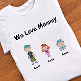 Personalized Family Cartoon Characters Clothing - 6703