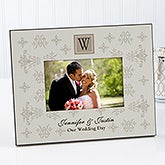 Initial Monogram Personalized Picture Frames - 6759