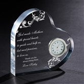 Dear Mom Personalized Heart Clock Mothers Day Gift - 6784