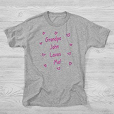 Personalized Baby  Kids Clothes - Somebody Loves Me - 6893