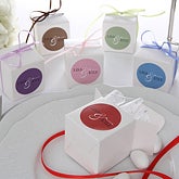 Custom Name Personalized Wedding Favor Boxes - 6941