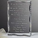 Personalized Wedding Invitation Keepsake Gift - 7009