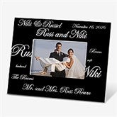 Personalized Wedding Picture Frames - Mr and Mrs Collection - 7035