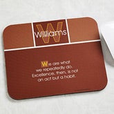 Inspirational Quotes Personalized Mouse Pad - 7072