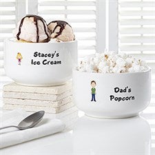 Personalized Ice Cream Bowl Personalized Gifts - My Bambino –