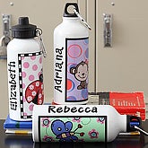 Personalized Water Bottles for Girls with Kids Designs - 7157