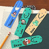 Kids Designs Personalized Boys Bookmarks - 7164