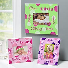 Girls Personalized Picture Frames - That's My Name - 7170