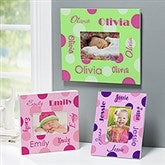 Girls Personalized Picture Frames - That's My Name - 7170