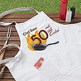 Personalized Birthday BBQ Grill Aprons & Potholders - Still Cooking - 7216