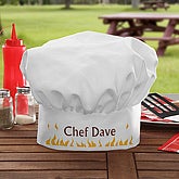 Personalized BBQ Grill Chef Hat - Still Cooking - 7217