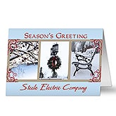 Winter Scenes Business Holiday Greeting Cards - 7305