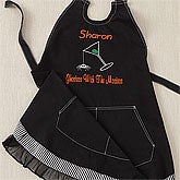 Personalized Halloween Party Apron - Ghostess With The Mostess - 7466