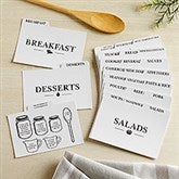 Recipe Card Box Divider Set - 7543