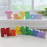 Personalized Wooden Name Puzzles For Kids - 7623