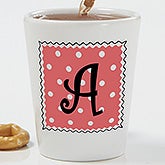 Personalized Polka Dot Shot Glasses - 7681