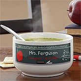 Personalized Soup Bowl for Teachers - 7684