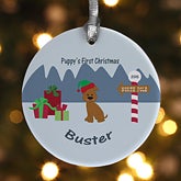 Personalized Pet Christmas Ornaments - Dog or Cat Character - 7758
