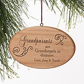 Personalized Grandparents Christmas Ornaments - 7764