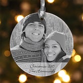 Personalized Photo Christmas Ornaments - Ceramic - 7767