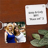 Personalized Photo Key Chains - Best Friends - 7781
