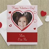Personalized Valentine's Day Cards for Kids - Photo Heart - 7879