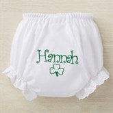 Personalized Baby Diaper Covers - Irish Shamrock - 7960