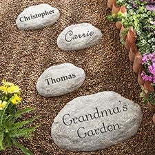 Personalized Garden Stepping Stones - 7970