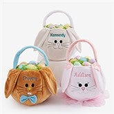 Personalized Easter Baskets - Plush Easter Bunny  - 7974