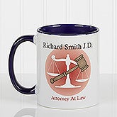Personalized Ceramic Coffee Mug - Legal Design - 8009
