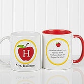 Personalized Teacher Coffee Mug - Teachers Inspire - 8036