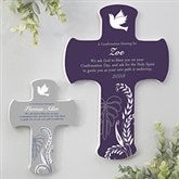 Confirmation Gifts - Personalized Wall Cross Keepsake - 8129